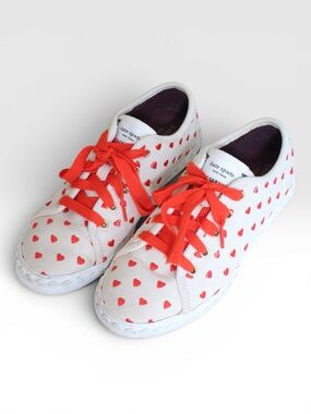 Kate Spade New York Women’s Vale Heart Canvas Sneaker